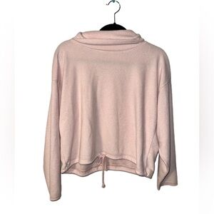Pink Aerie Women’s Sherpa Fleece Oversized Sweater F15